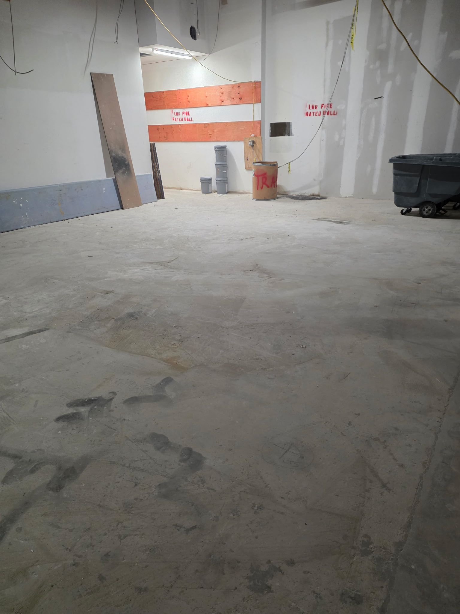 Retail cleanout after